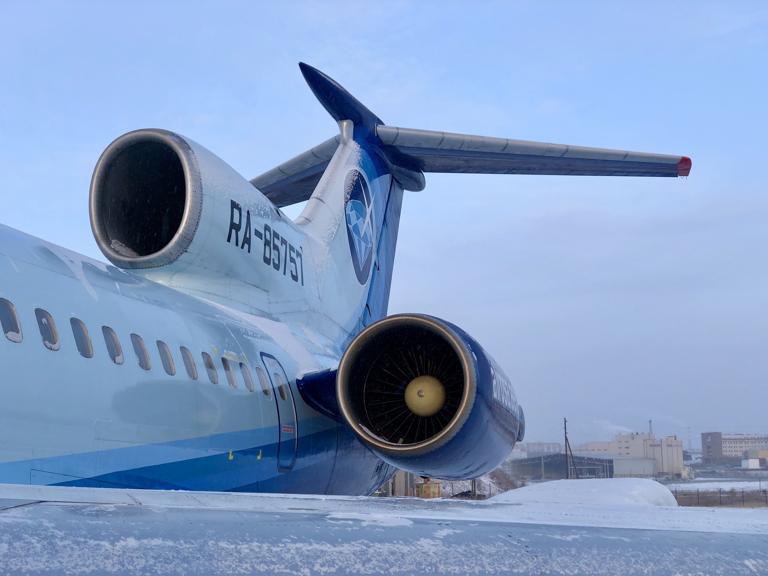 New pics & video of last Tu-154 commercial flight — Allplane